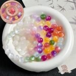 10 pcs 10mm Color Changing Beads for Making Jewelry